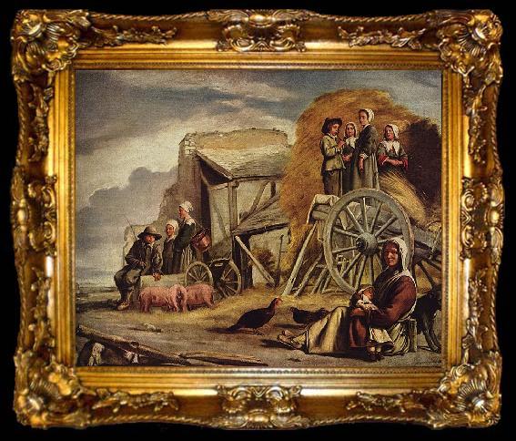 framed  Louis Le Nain Der Bauernwagen, ta009-2